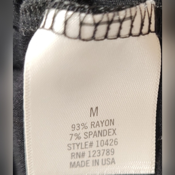 Blue Rain M Puff Sheer Sleeve Top Stretch - Picture 4 of 4